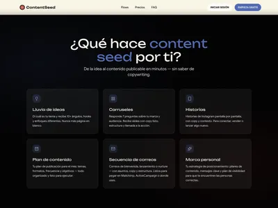 Content Seed feature overview