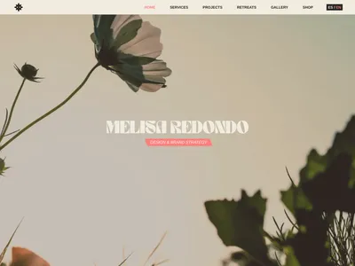 Melisa Redondo home page hero