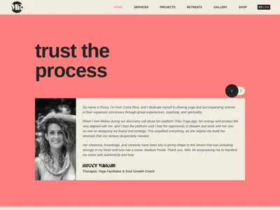 Melisa Redondo portfolio screenshot 3
