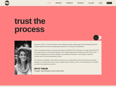 Melisa Redondo portfolio screenshot 3