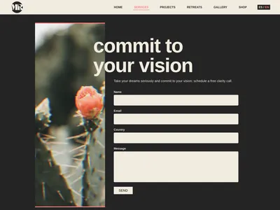 Melisa Redondo portfolio screenshot 5